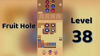 🎯 Fruit Hole Level 38 Walkthrough | Juicy Jam | Fun Fruit Puzzle Game 🍇 | Go Answer