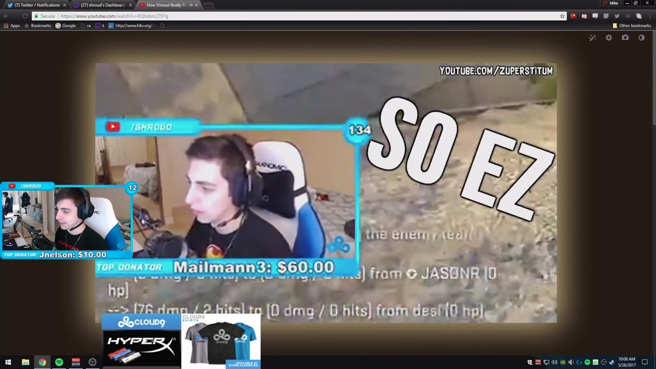 CS:GO | SHROUD WATCHES
