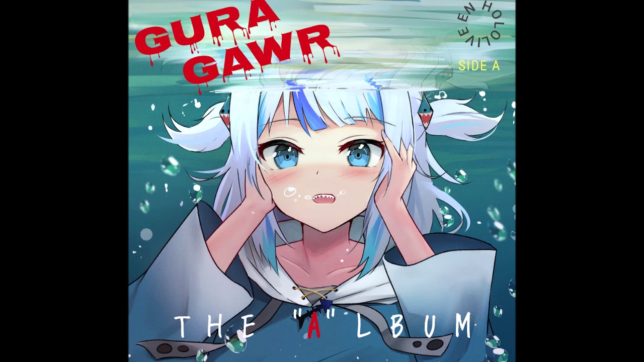 Gawr Gura Sings: Kiss From a Rose (Slowed down + Pitch shifted + Looped)