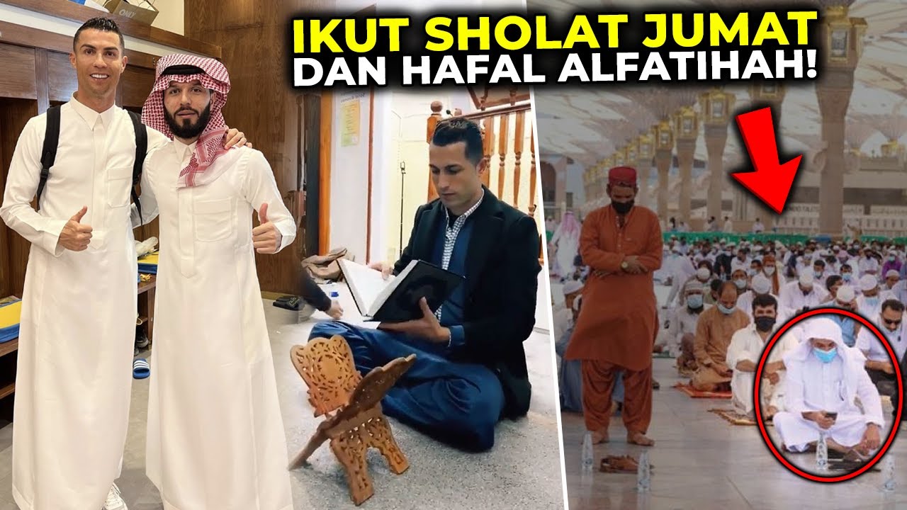 SUBHANALLAH, RONALDO PINDAH AGAMA? Inilah Bukti Ronado Tertarik Pindah Agama Islam