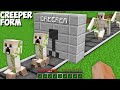 How this SECRET WALL transform IRON GOLEM into CREEPER in Minecraft ! UNUSUAL MOBS !