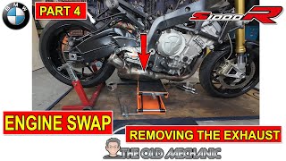 ⚠️🔧BMW S1000R Engine Swap Begins! The Old Mechanic Replaces a