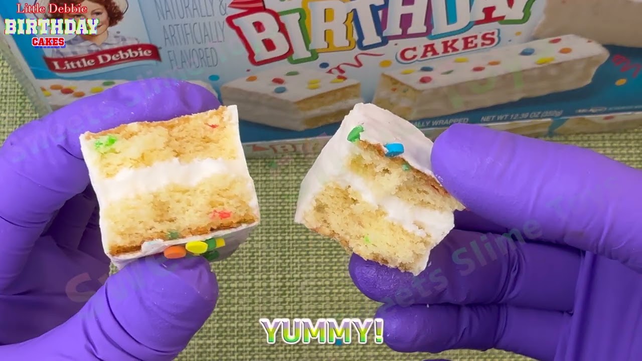 🌈Little Debbie🧁Birthday Cakes🎂sprinkle