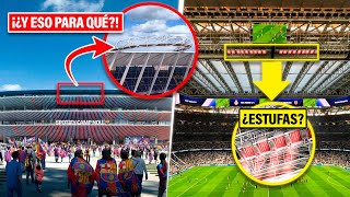 Los 9 MEGA CLUBES que MODIFICARON sus ESTADIOS para HACERLOS ÚNICOS ¡El Barça SE ROBÓ el suyo!👀🏟️