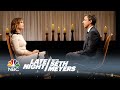 Kristen Wiig and Seth Clear the Air