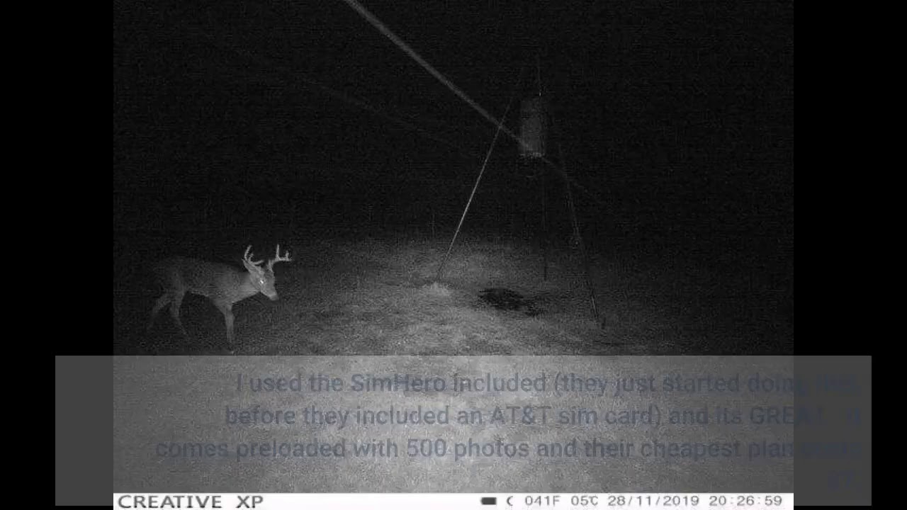 User Review: CREATIVE XP 3G Cellular Trail Cameras – Outdoor WiFi Full HD Wild Game Camera with...