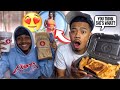 EXPOSING HOW HE FEELS ABOUT AIRI.. | ZAXBYS MUKBANG