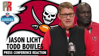 Jason Licht + Todd Bowles Press