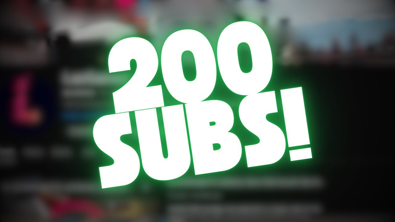 200 Subscriber Special! | Moments from the last 100! - YouTube