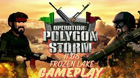 Operation Polygon Storm:Gameplay👀Part-8 ( Campaign "-" Frozen Lake")