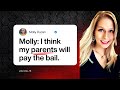 Jail call 18: Molly Elisabeth Duncan complains about "veggie" meal. Mom, dad will miss court hearing
