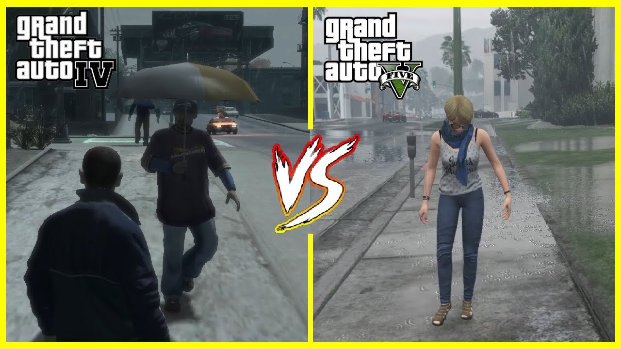 Why Is GTA 4 Better Than GTA V GTA 5 VS GTA 4 YouTube 