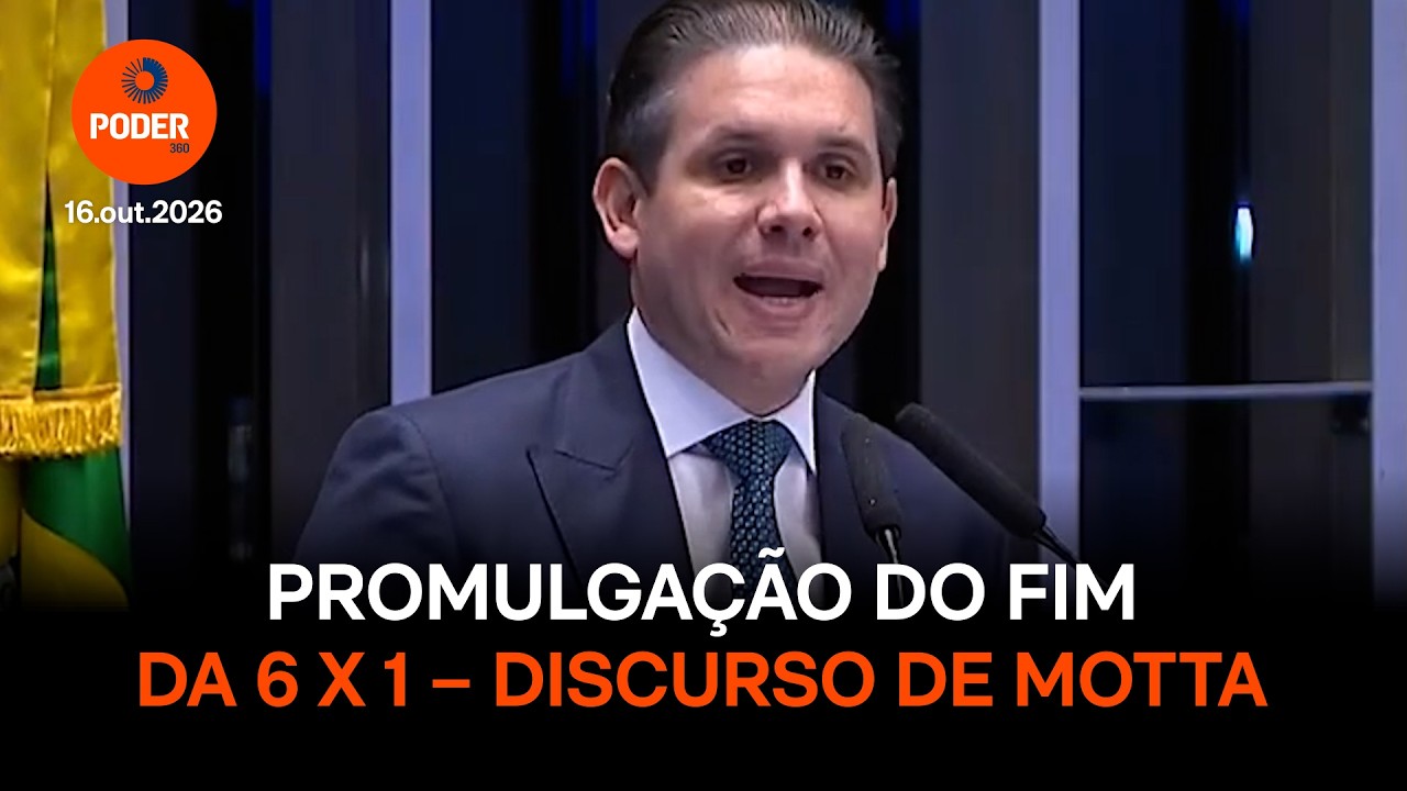 Leia e assista ao discurso de Motta na promulgação do fim da 6 X 1