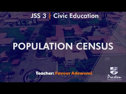 Population Census - JSS3 Civic