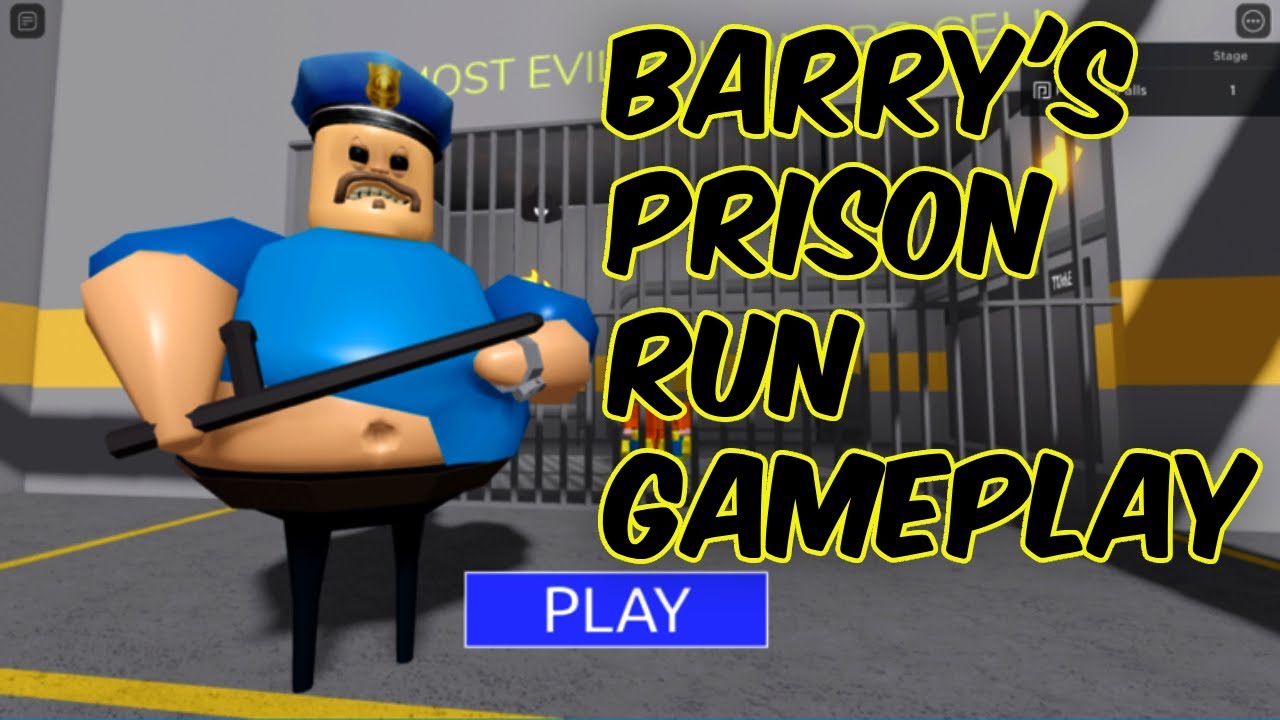 Roblox Barry's Prison Run Gameplay #roblox #robloxgames # ...