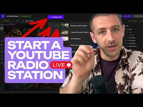 YouTube video thumbnail for Start a YouTube Radio Station (No OBS or PC)