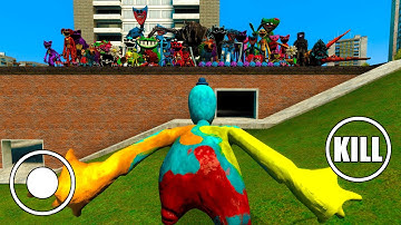 Doey vs All Poppy Playtime Chapter Monsters (Garry’s Mod)