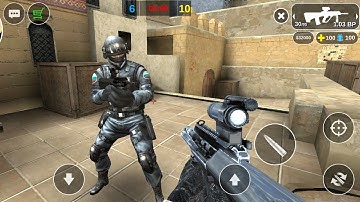 Counter Attack - Online Multiplayer FPS #5 | New Guns | Android / IOS GamePlay FHD