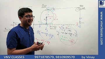 Rotation Rigid Body Dynamics Practice Problem GRBM Lec6 | IIT JEE, NEET | Vinay IIT Alumnus
