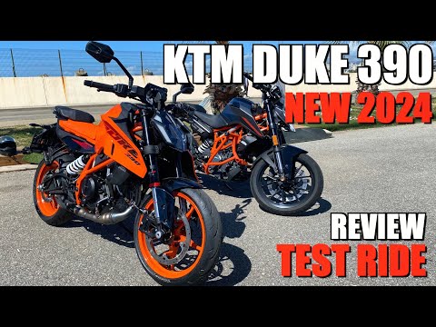 NEW 2024 KTM DUKE 390 ОБЗОР И ТЕСТ НОВИНКИ