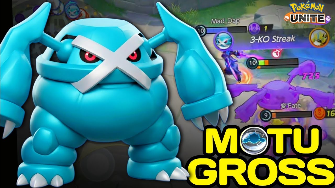 This Tank Metagross Build is the best with New Item 😱 Pokemon Unite - NINZA PLAYS