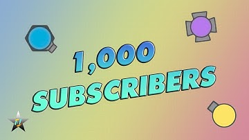 1K SUBSCRIBERS - THANK YOU | Diep.io Solo