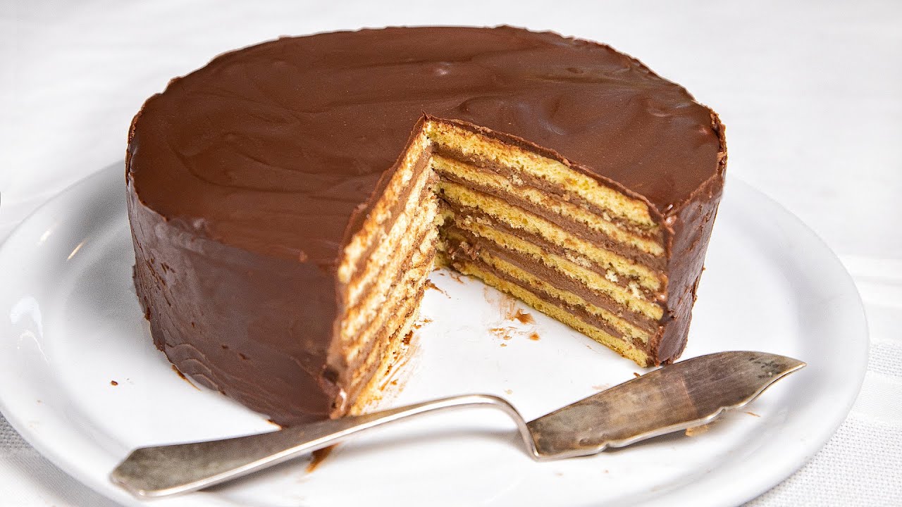 Régensherceg csokoládé tortája (Szécsi Szilvi)