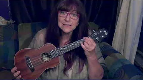 Heather Katz presents a ukulele workshop to the 20...