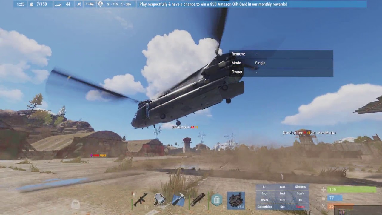 Rust: Flying with Idiots (Admin View) - YouTube