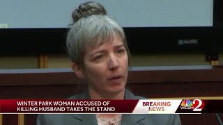 Winter Park woman accused of killing husband in 2019 takes the stand