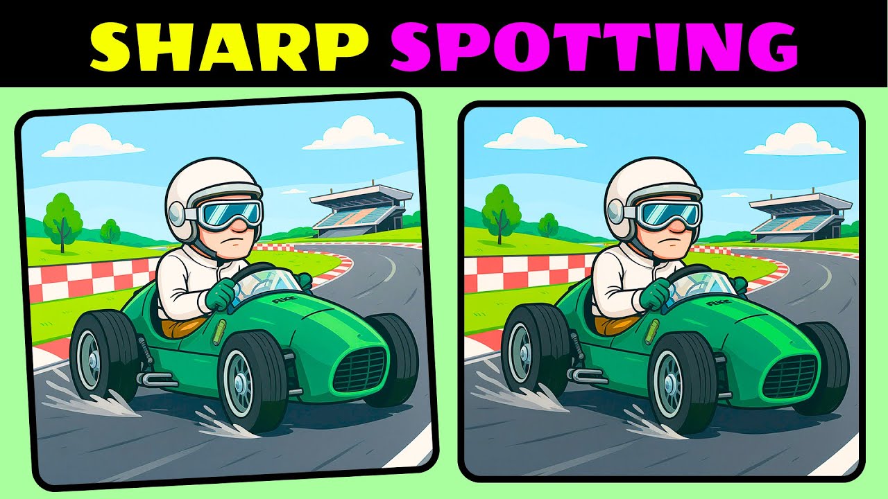 🔍  Spot The Difference №24 | SHARP SPOTTING  | 🧠 Visual Workout | 🎯 Test Your Attention