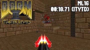 DooM II: Master Levels - Switch Unity Port - MAP16 (ITYTD) - 00:18.71 (Personal Best)