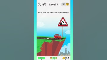help the driver to see the hazards #games #ytshorts #braindom