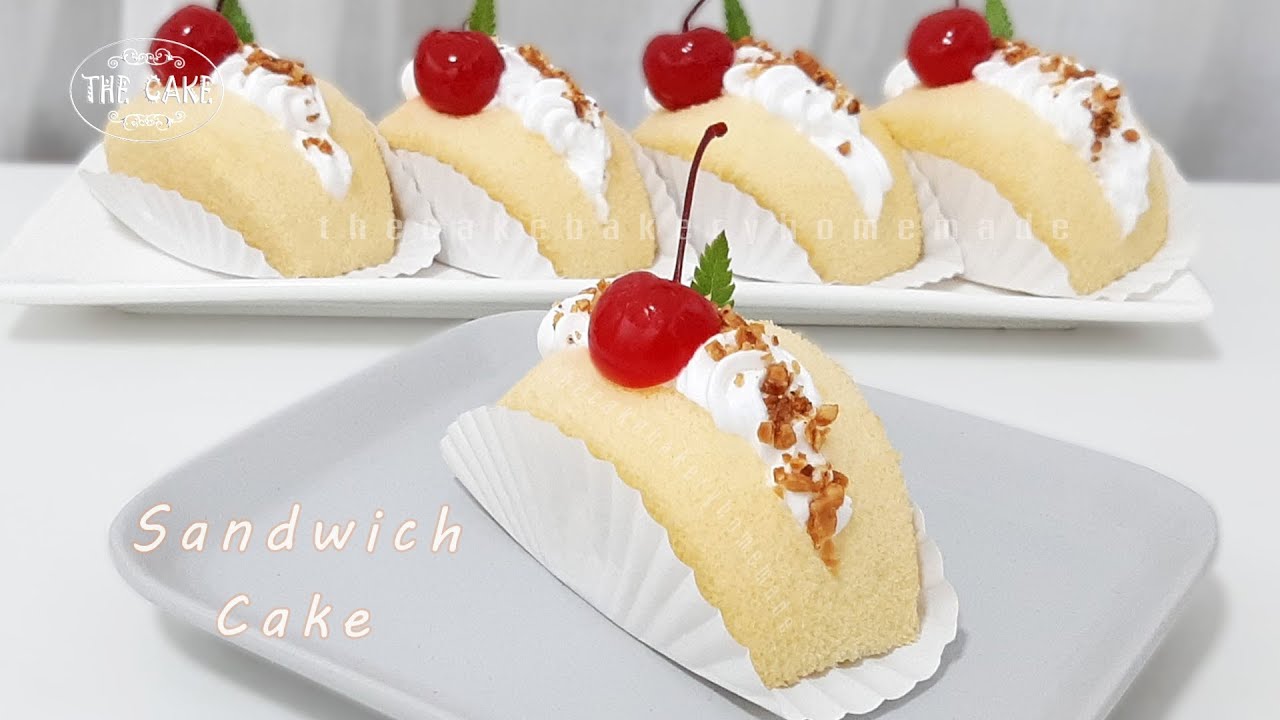 Sandwich Vanilla Cake : By The Cake