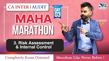 CA Inter Audit Marathon Revision 🔥 | Lecture 03 | Jan