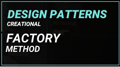 Design Patterns - The Factory Method in Java | Explained by Examples