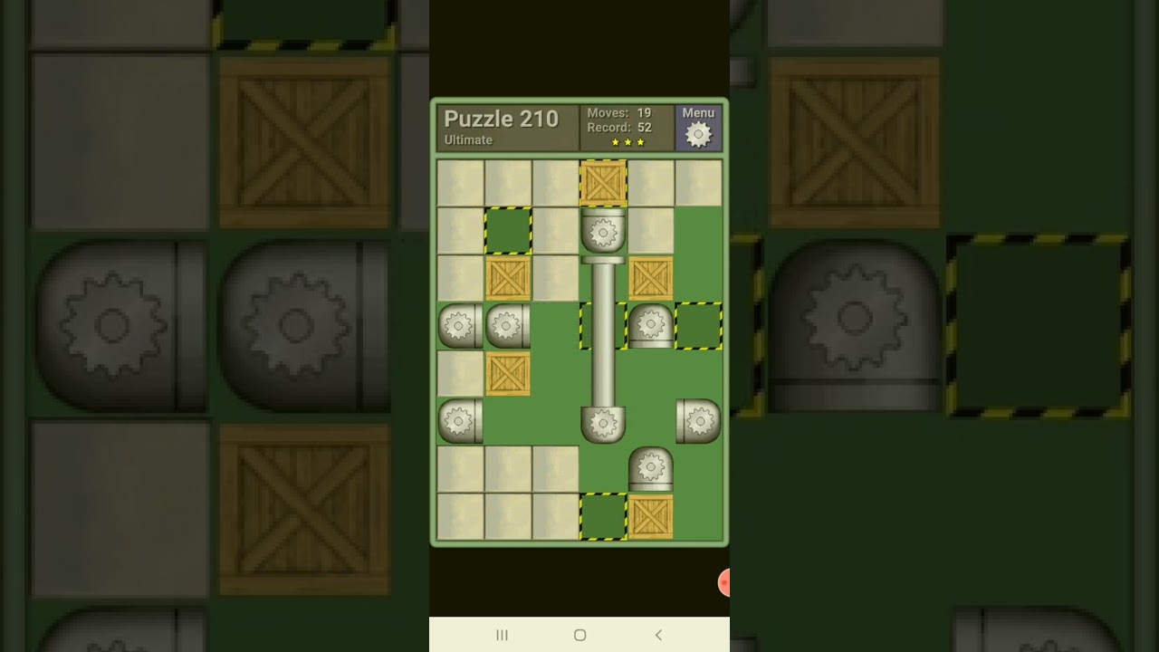 PUSHING MACHINE -- ULTIMATE Puzzle 210 -- [52 moves] -- by qr637