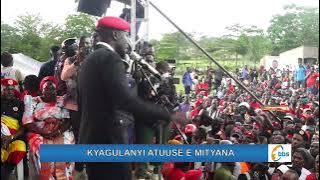 Kyagulanyi awanze omuliro e Mityana, ayambalidde ebibiina by'obufuzi ebipya