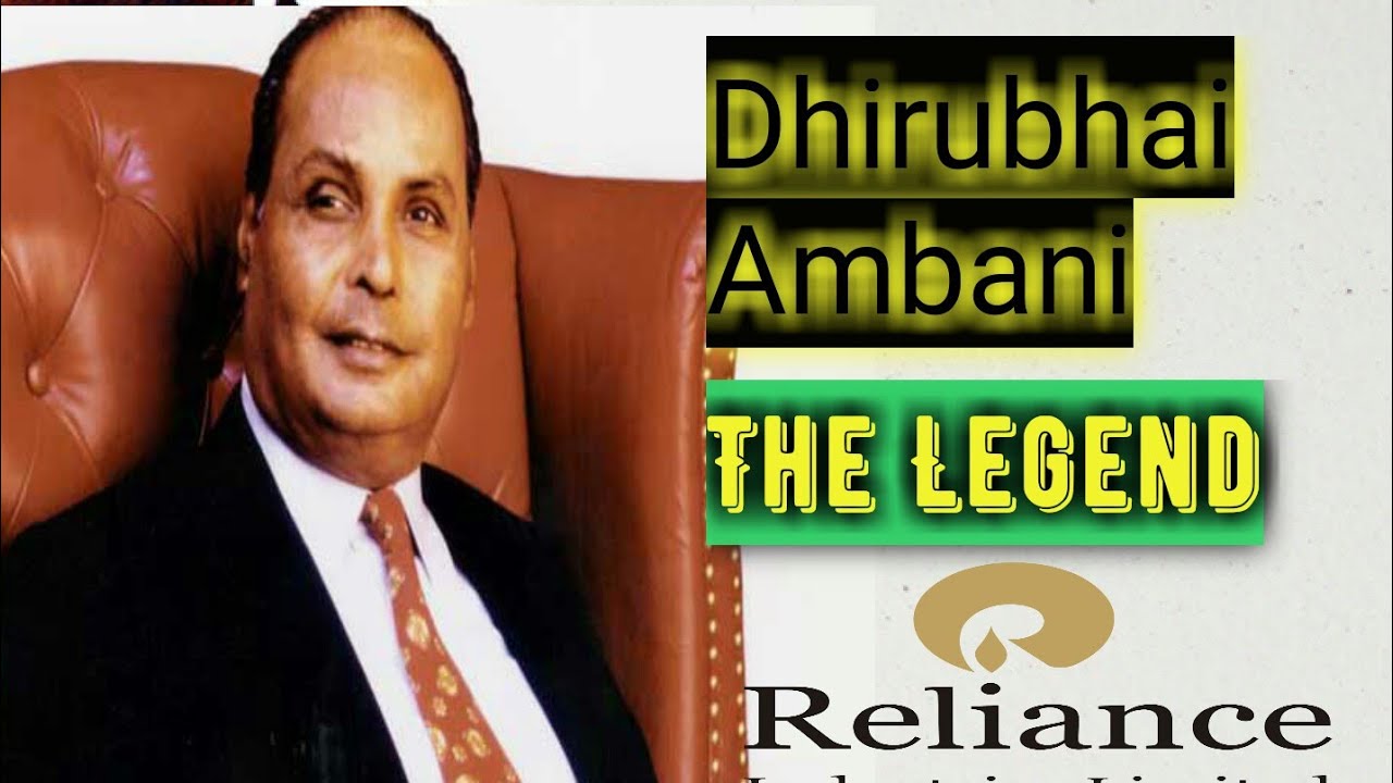 Dhirubhai Ambani biography and full life success story in hindi Reliance Success story YouTube