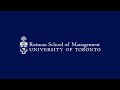 Learn about rotman school of management university of toronto