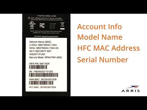 How to Setup Your ARRIS SURFboard DOCSIS 3.1 Wi-Fi Cable Modem