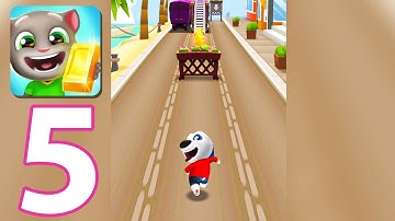 Talking Tom Gold Run - Gameplay Walkthrough Part 5 -  (iOS, Android)
