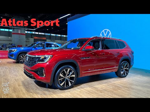 Новый Volkswagen Atlas Cross Sport — идеальный семейный внедорожник.