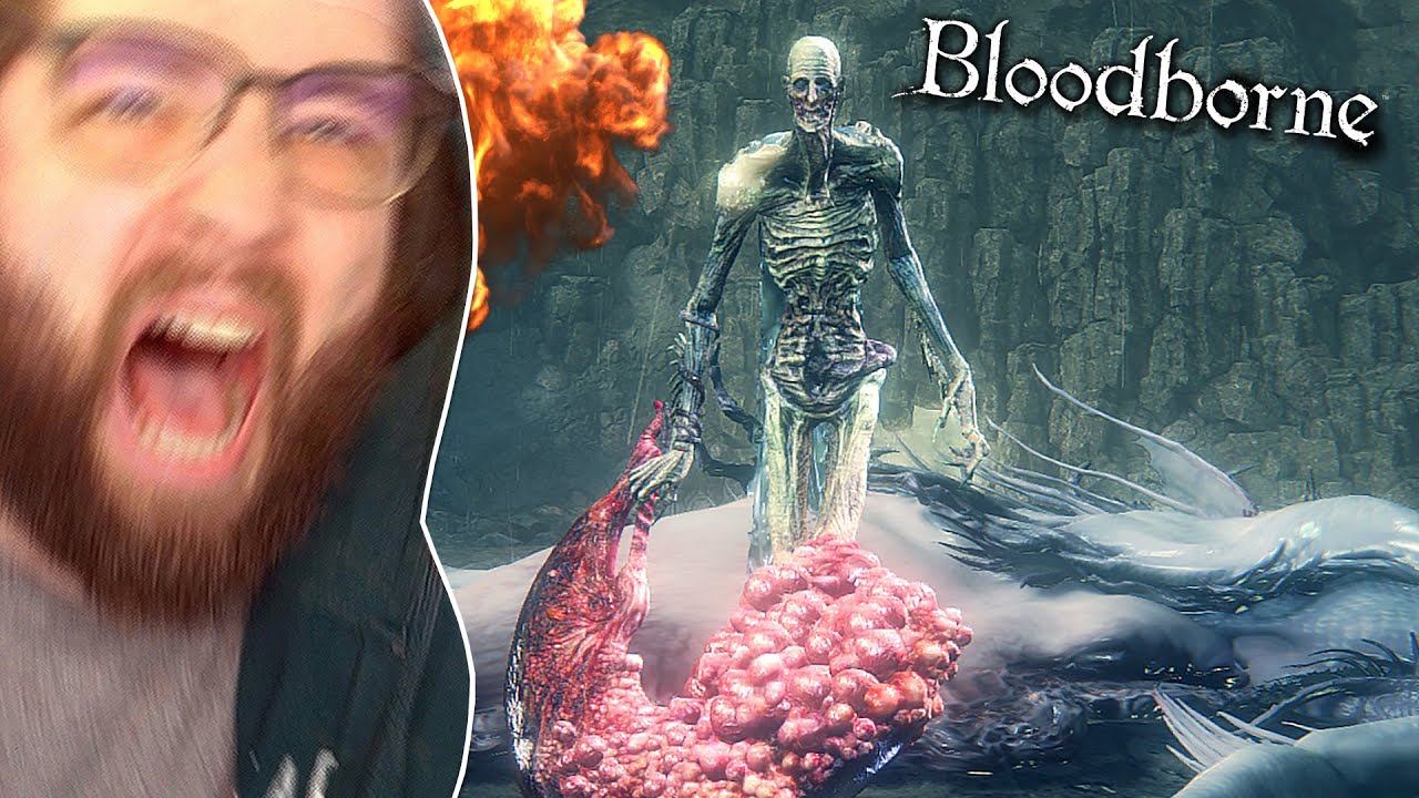 The BLOODBORNE DLC BOSSES are way harder than I thought