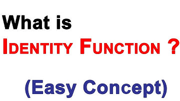 Identity Function & It