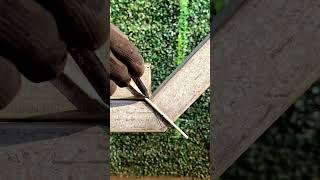 creative cutting technique for 45 degree angle #welding #welder #welders #indiastickwelder