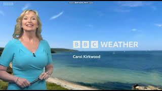 Carol Kirkwood BBC Weather May 31st 2023 HD