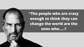 Top 20 quotes of Steve Jobs || Life-changing quotes of Steve Jobs || Motivational quotes