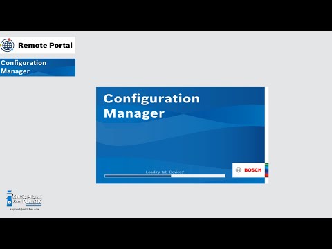 Bosch Remote Portal: Configuring Bosch Camera Settings Remotely with Configuration Manager