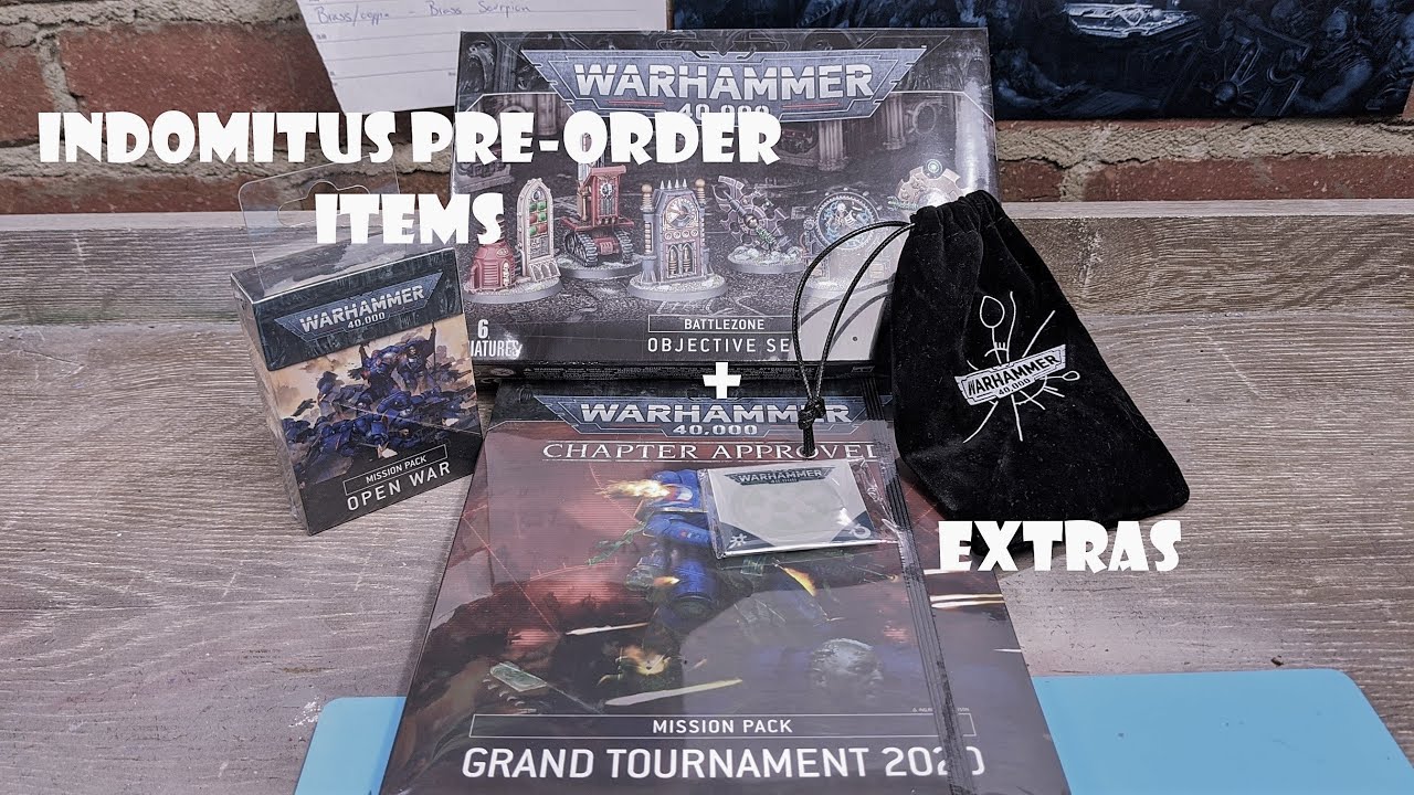 Indomitus Pre-Order Items and Extra Stuff
